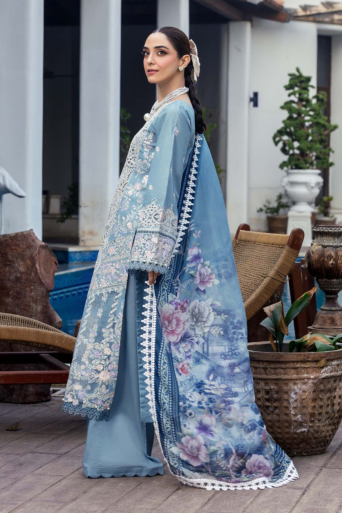 5301-ELAYNE EMBROIDERED LAWN UNSTITCHED