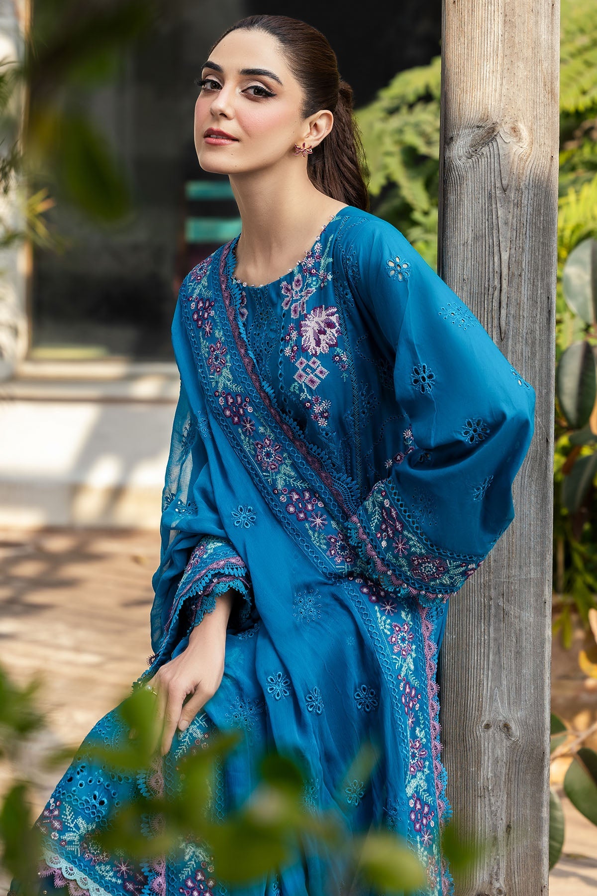 5310-MARGO EMBROIDERED LAWN UNSTITCHED