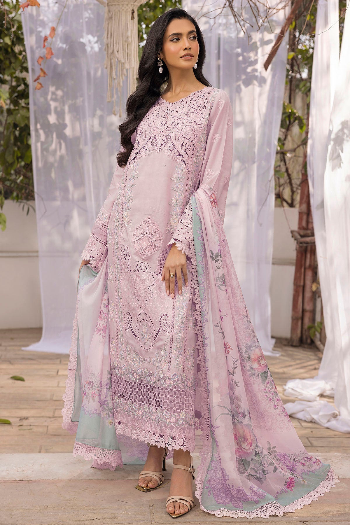 5312-AVELINE EMBROIDERED LAWN UNSTITCHED
