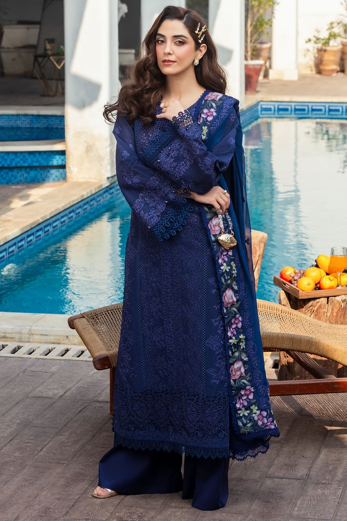 5330-MAELYS EMBROIDERED LAWN UNSTITCHED