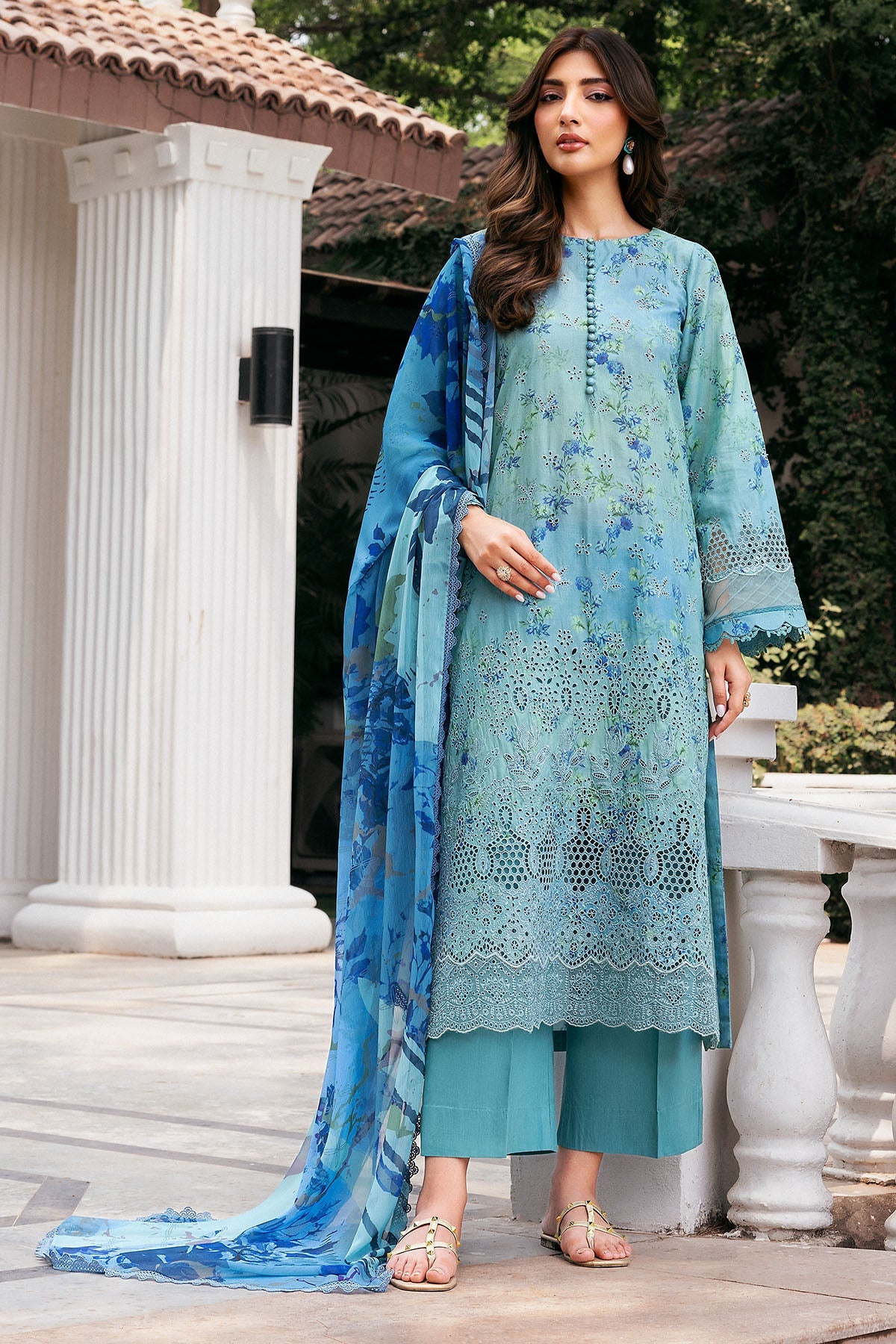 5368-OPAL DIGITAL PRINTED LAWN UNSTITCHED