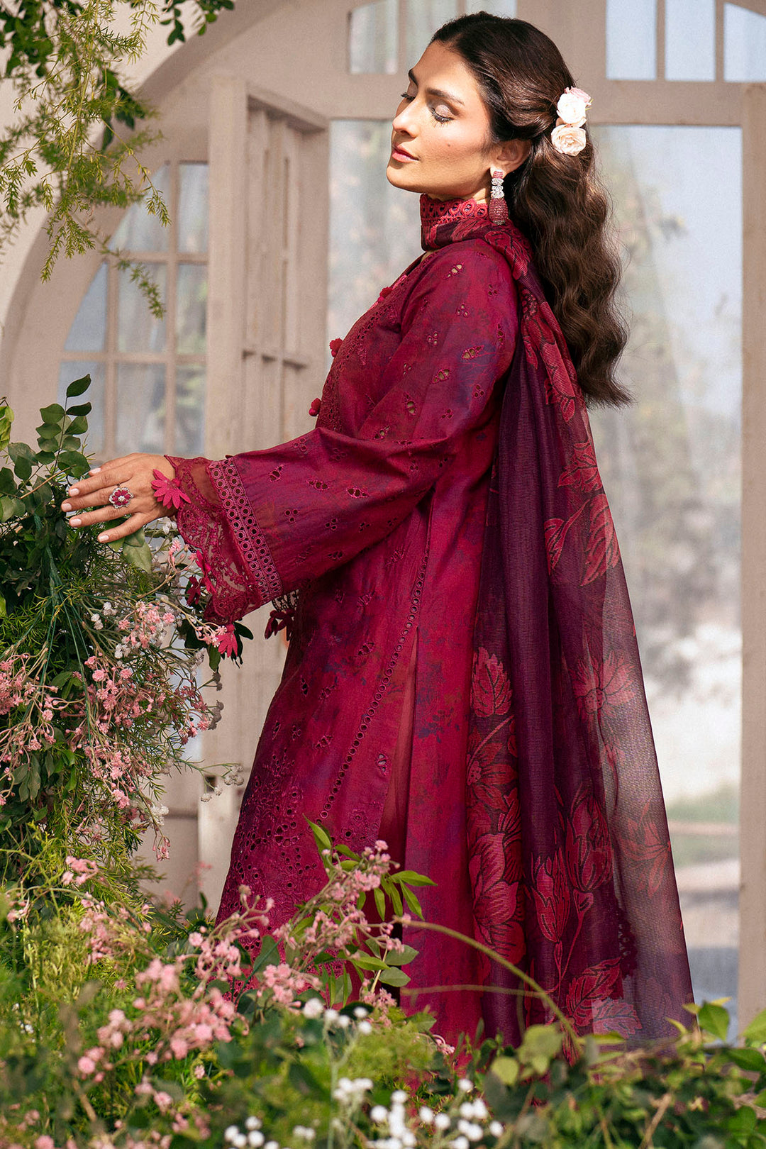 5426-VALERIE EMBROIDERED LAWN UNSTITCHED