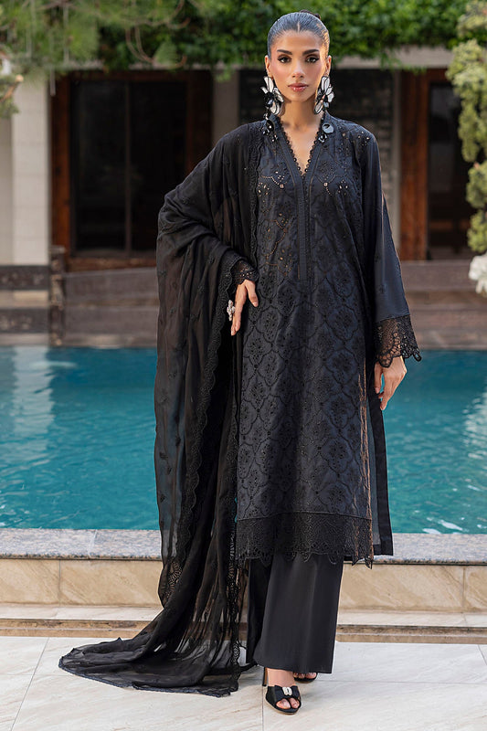 5584-GULWARINA EMBROIDERED LAWN UNSTITCHED