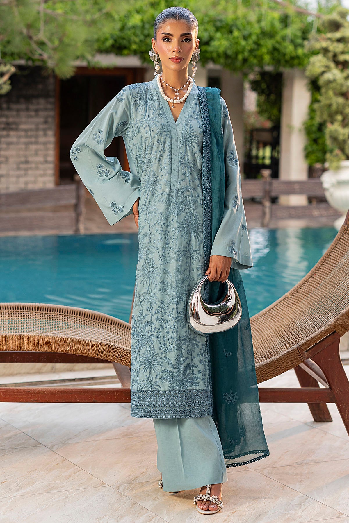 5590-ARSELA EMBROIDERED LAWN UNSTITCHED