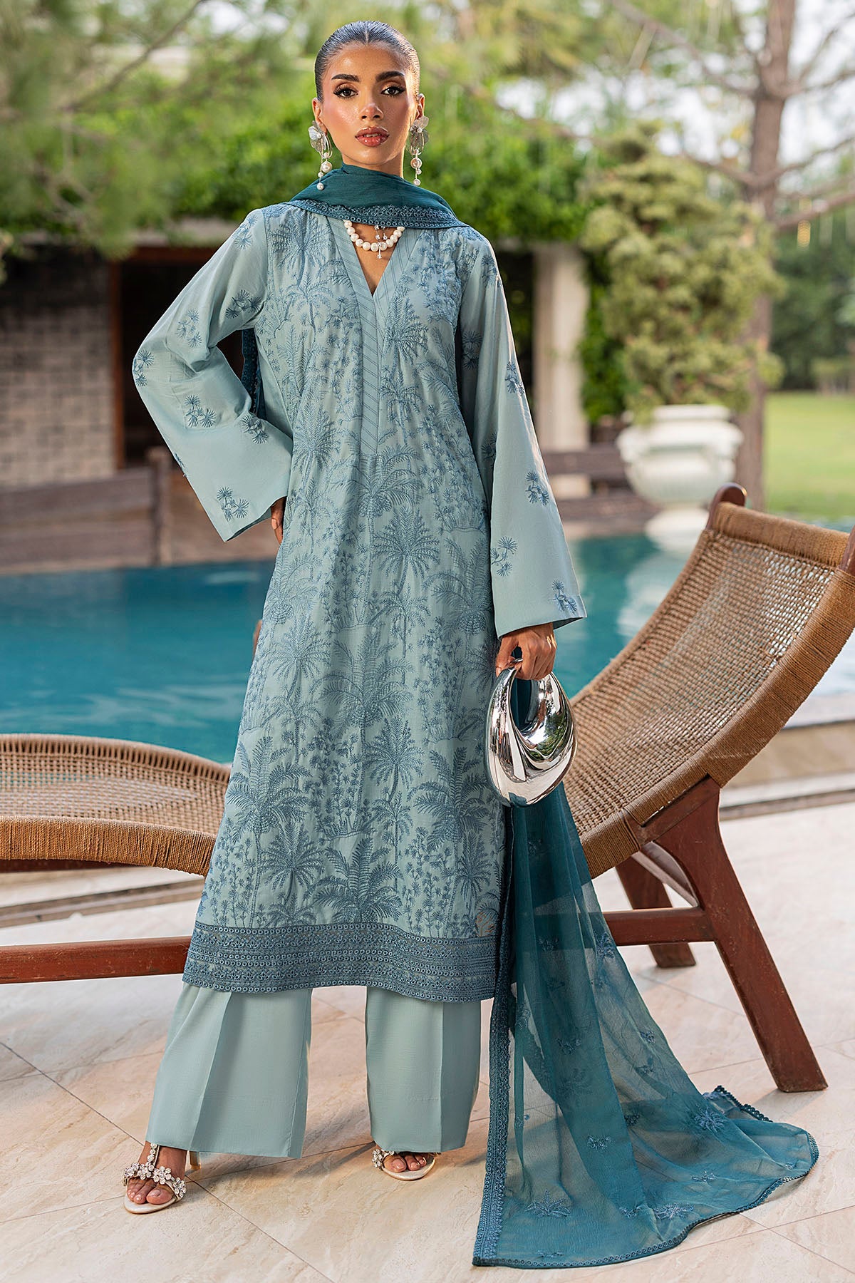 5590-ARSELA EMBROIDERED LAWN UNSTITCHED