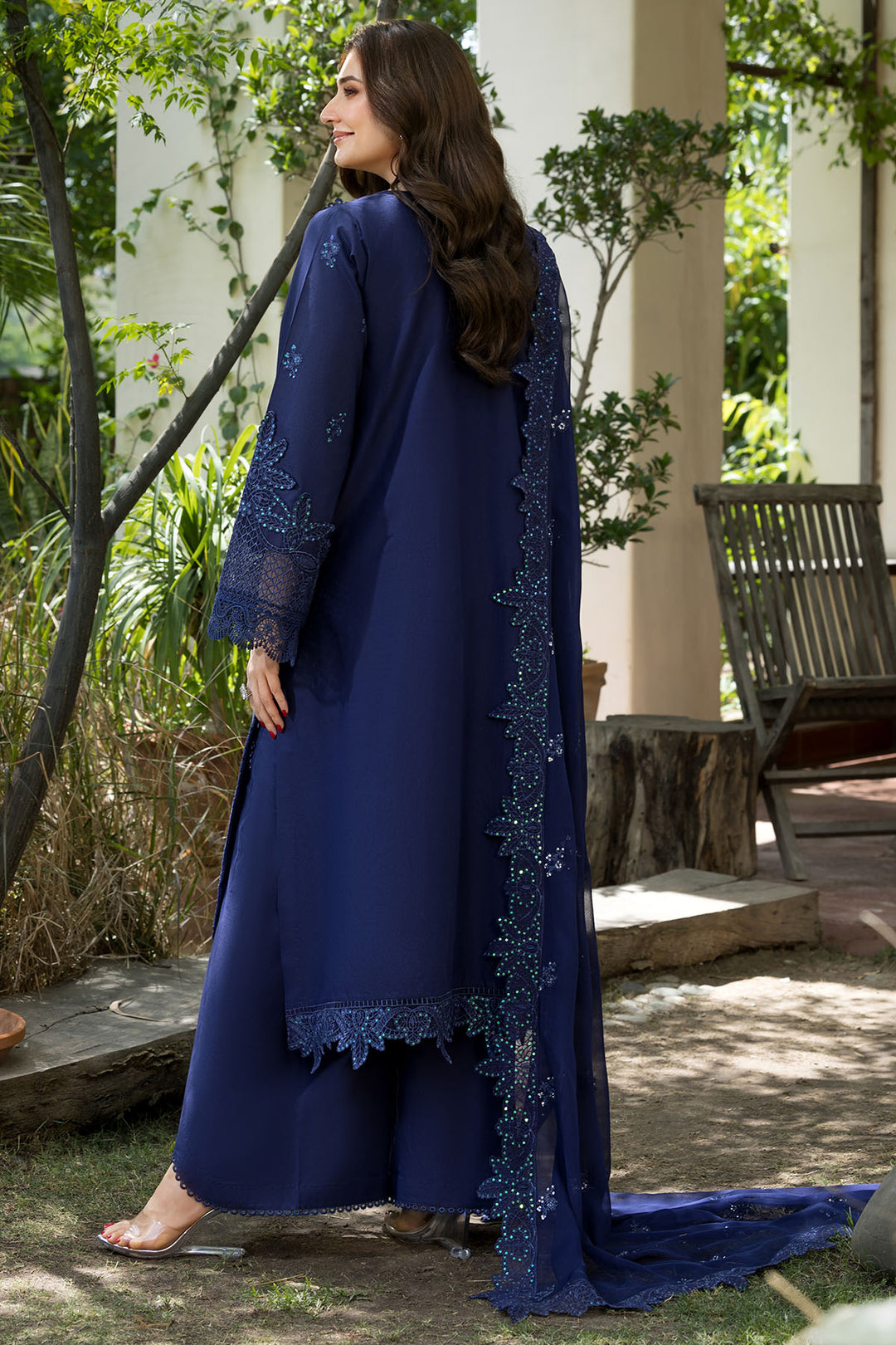 6115-CAMPANIA EMBROIDERED LAWN UNSTITCHED