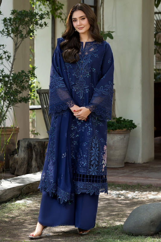 6115-CAMPANIA EMBROIDERED LAWN UNSTITCHED