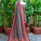 Organic Dye Hand Block Printed Ajrak Classical Two-Piece Set – Unstitched Shirt & Dupatta (Lawn)