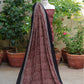 Organic Dye Hand Block Printed Ajrak Luxurious Anbi Two-Piece – Premium Lawn Unstitched Shirt & Dupatta | Ajrak Design Dress