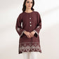 Embroidered Khaddar Shirt
