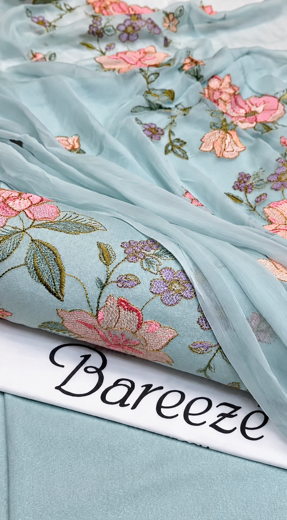 3PC Winter Karandi | Pure Chiffon Dupatta