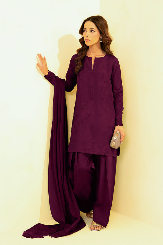 Plum Farshi Set