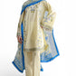 3 Piece Embroidered Lawn Suit with Chiffon Dupatta and Borders BM-62005