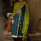 3 Piece Gold and Lacquer Printed Lawn Suit with Gold and Lacquer Printed Chiffon Dupatta and Dyed Trouser BM-62025
