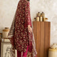 3 Piece Embroidered Printed Lawn Suit with Chiffon Dupatta BM-62023