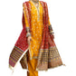 3 Piece Embroidered Gold and Lacquer Printed Lawn Suit with Gold and Lacquer Printed Chiffon Dupatta and Dyed Trouser BM-62029