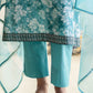 3 Piece Embroidered Printed Lawn Suit with Cotton Net Dupatta and Borders CN-62002