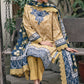 3 Piece Printed Lawn Suit with Embroidered Neckline CL-52536