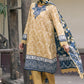 3 Piece Printed Lawn Suit with Embroidered Neckline CL-52536