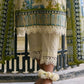 3 Piece Embroidered Printed Lawn Suit with Neckline CL-62037