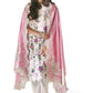 3 Piece Printed Lawn Suit with Embroidered Lace and Bunches CL-62268