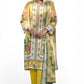 3 Piece Printed Lawn Suit with Embroidered Lace and Bunches CL-62276