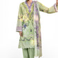 3 Piece Printed Lawn Suit with Embroidered Borders CL-62277