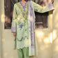 3 Piece Printed Lawn Suit with Embroidered Borders CL-62277