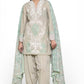 3 Piece Embroidered Lawn Suit with Denting Lawn Dupatta and Border DN-62027