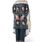 3 Piece Printed Lawn Suit with Embroidered Border CL-62271