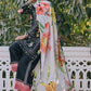 3 Piece Printed Lawn Suit with Embroidered Border CL-62271