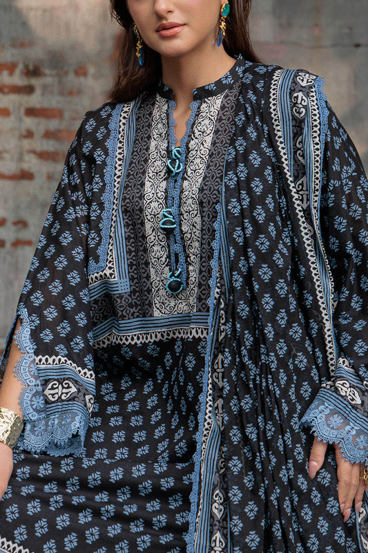 3 Piece Printed Lawn Suit B-62002