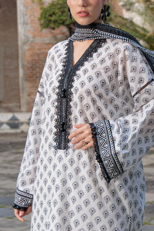 3 Piece Printed Lawn Suit B-62003