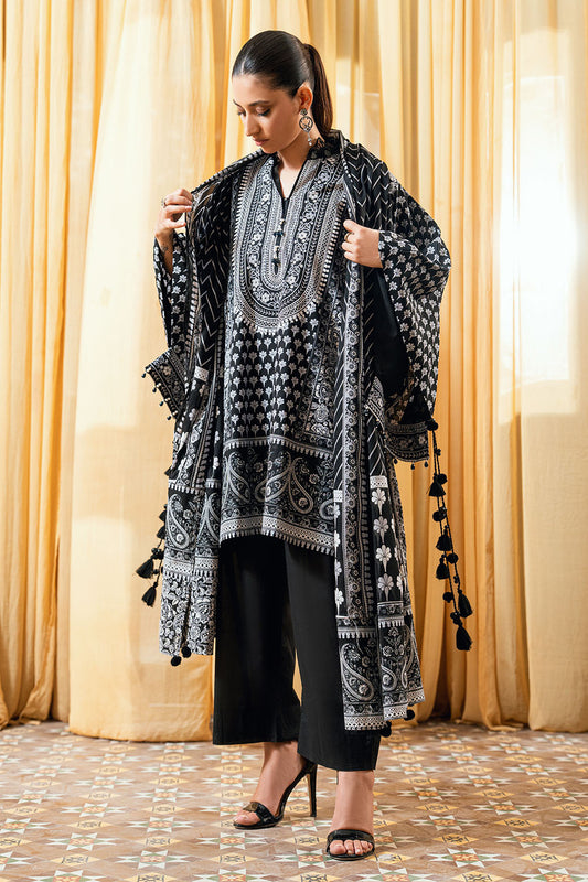 3 Piece Printed Lawn Suit B-62007