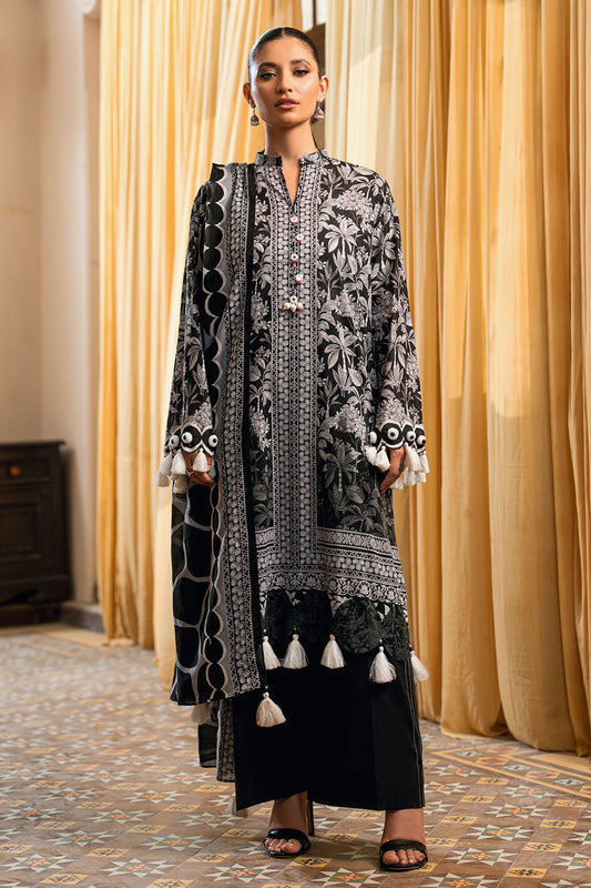 3 Piece Printed Lawn Suit B-62010