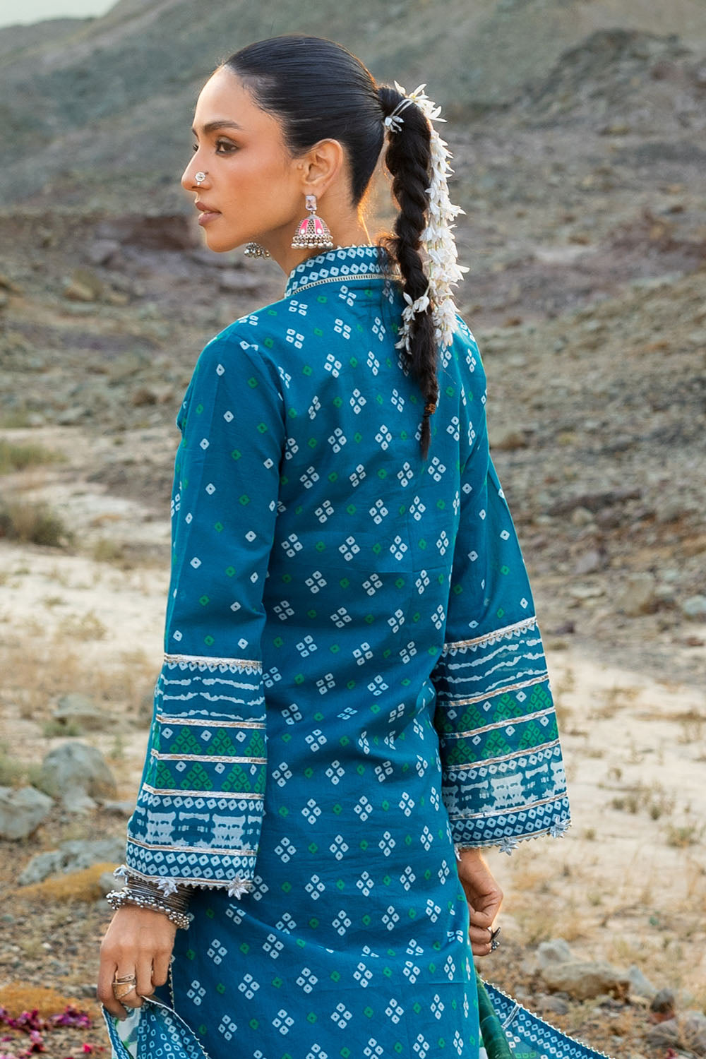 3 Piece Printed Lawn Suit CL-52175 B