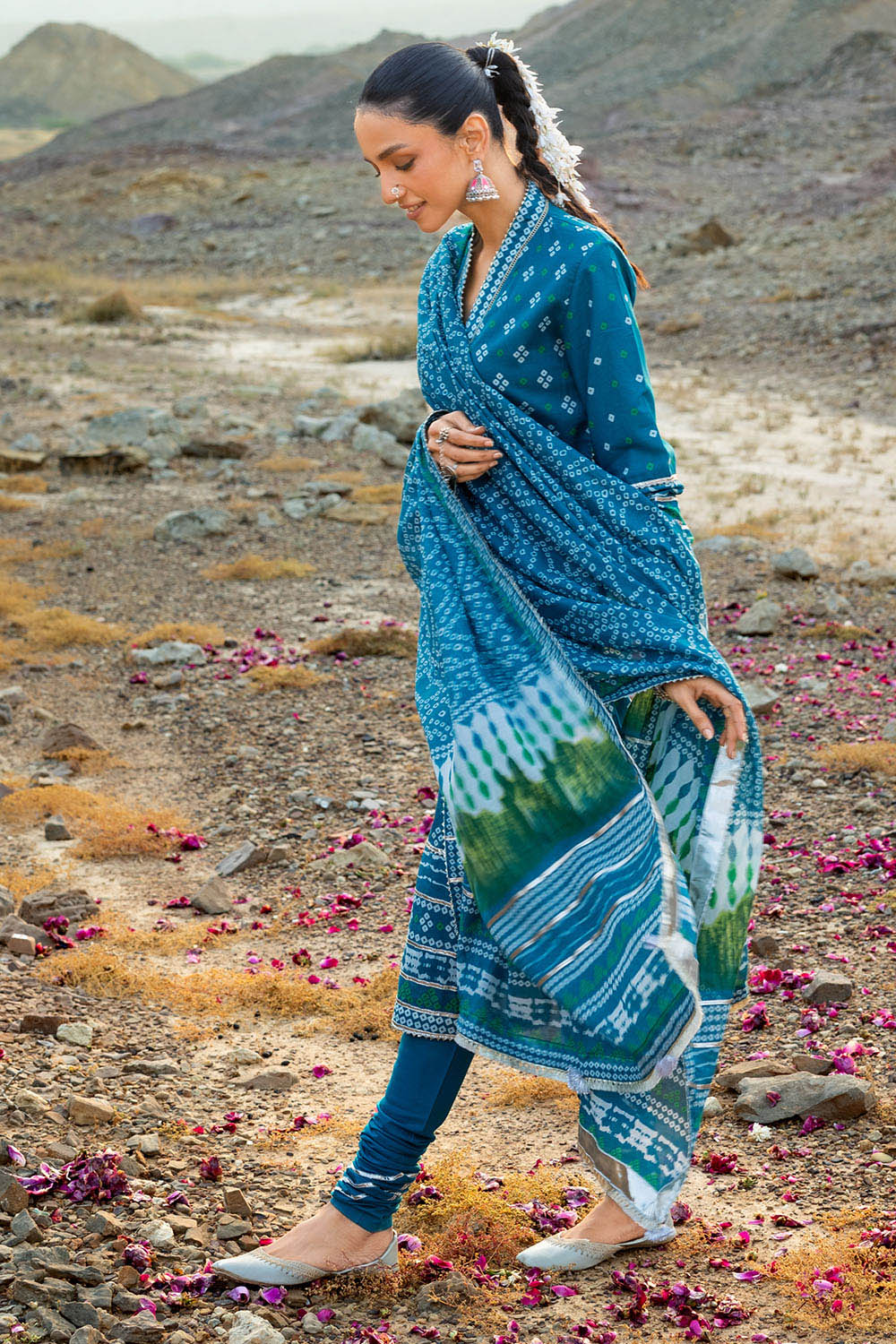 3 Piece Printed Lawn Suit CL-52175 B