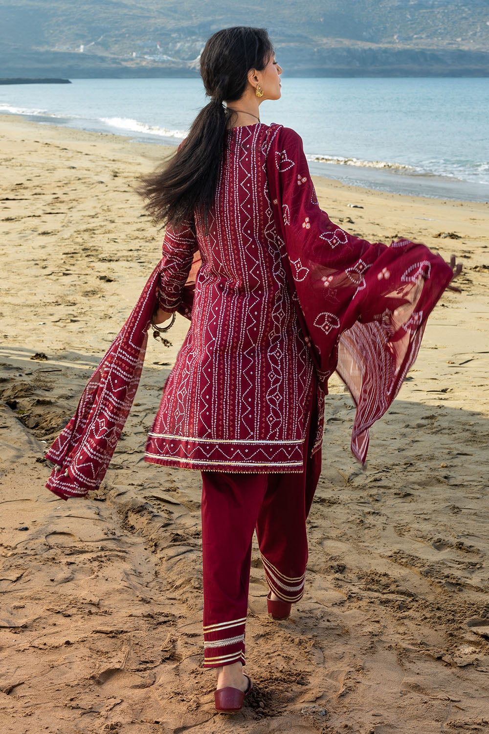 3 Piece Printed Lawn Suit CL-52180 B