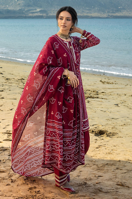 3 Piece Printed Lawn Suit CL-52180 B