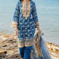 3 Piece Lacquer Printed Lawn Suit with Lacquer Printed Lawn Dupatta and Dyed Trouser CL-62022 A