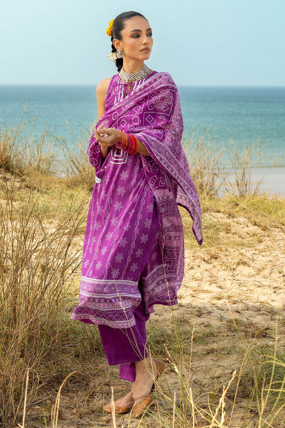 3 Piece Printed Lawn Suit CL-62026 A
