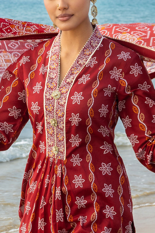 3 Piece Printed Lawn Suit CL-62026 B