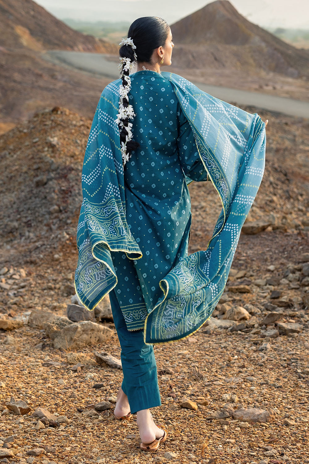 3 Piece Printed Lawn Suit CL-62031 B