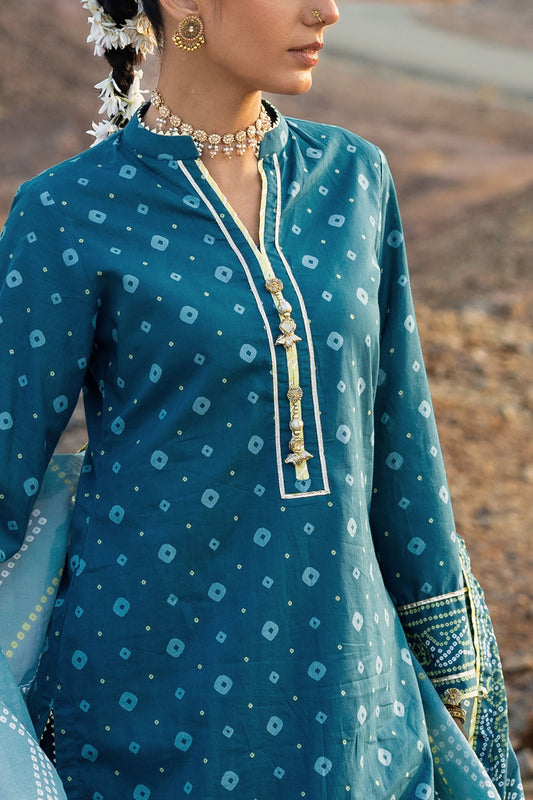 3 Piece Printed Lawn Suit CL-62031 B