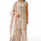 3 Piece Printed Lawn Suit and Dyed Trouser  CL-62119 A