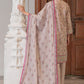 3 Piece Printed Lawn Suit and Dyed Trouser  CL-62119 B
