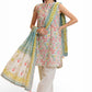 3 Piece Printed Lawn Suit and Dyed Trouser  CL-62120 A