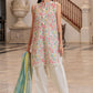 3 Piece Printed Lawn Suit and Dyed Trouser  CL-62120 A