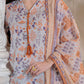 3 Piece Printed Lawn Suit and Dyed Trouser  CL-62121 B