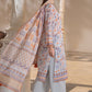 3 Piece Printed Lawn Suit and Dyed Trouser  CL-62121 B
